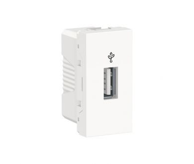Розетка компьютерная USB Schneider Electric Unica New Modular NU342918