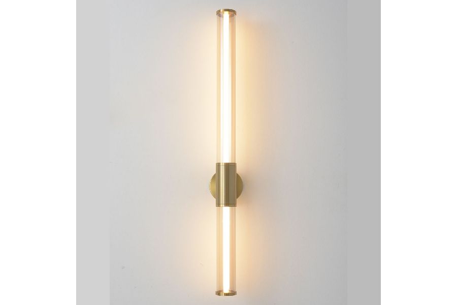 Настенный светильник Crystal Lux LINEUP AP18W LED BRASS