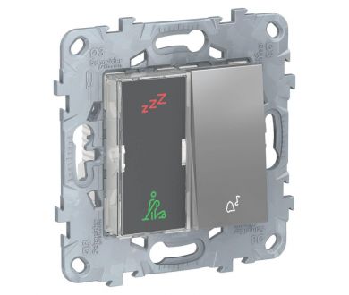 Дисплей гостиничного номера и кнопочный звонок Schneider Electric Unica New NU577730