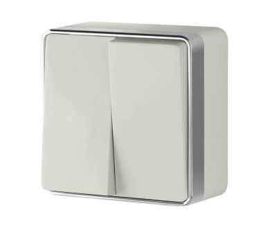 Выключатель двухклавишный Werkel Gallant слоновая кость W5020003 4690389164125