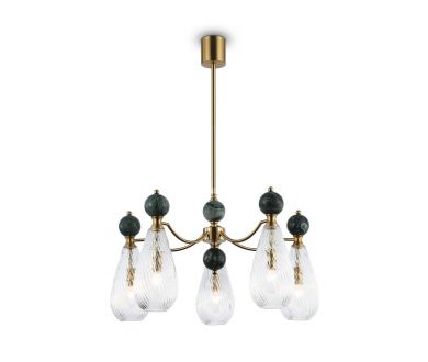 Люстра на штанге Ambrella Light High Light Ceramo Modern LH53292