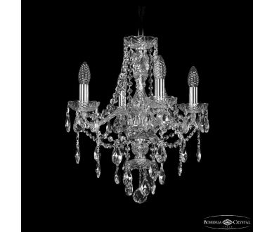 Подвесная люстра Bohemia Ivele Crystal 1415/4/141 Ni