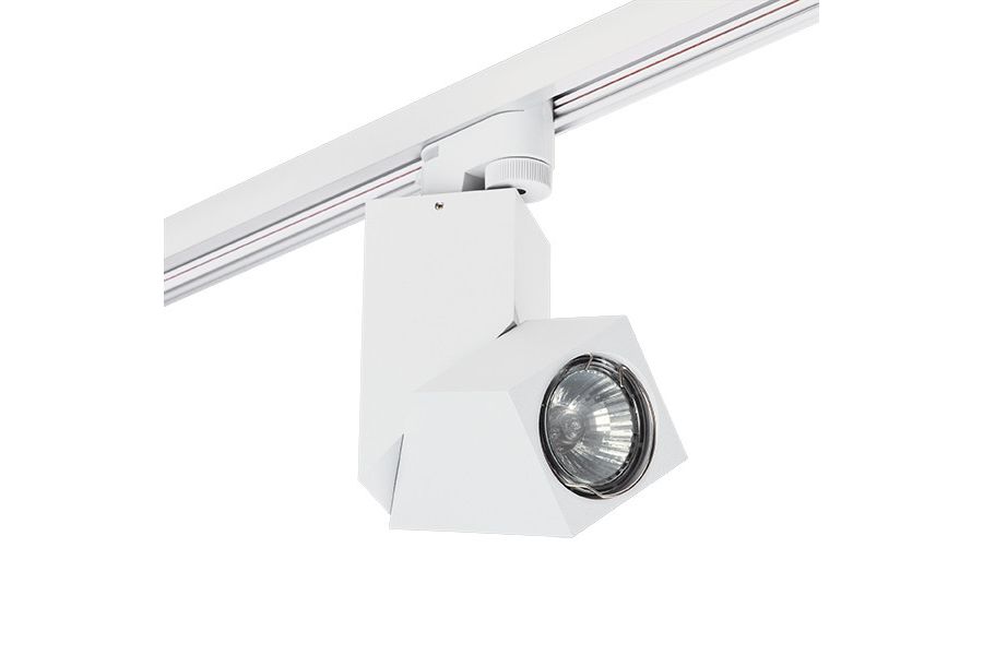 Трековый светильник Lightstar Track 1 white A1T051056 (592016+051056)