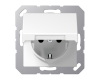 Розетка Schuko Jung A1521BFKLWW