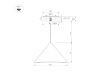 Подвесной светильник Arlight SP-MAKOTO-R550-14W Warm2700 054407
