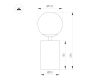 Настольная лампа Arlight SP-ORNELLA-TAB-L290-R125-6W Warm3200-MIX (BK, 300 deg, 230V, TOUCH-DIMM) (IP20 Металл) 059535