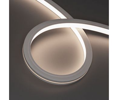 Светодиодная лента герметичная Arlight MOONLIGHT-PRO-TOP-X320-20x20mm 48V White6000 (10 W/m, IP67, 30m, wire x2) (Вывод боковой) 061075