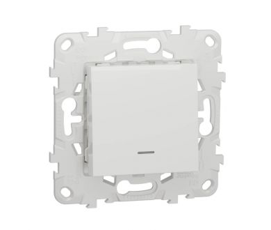 Переключатель одноклавишный Schneider Electric Unica New NU520318N
