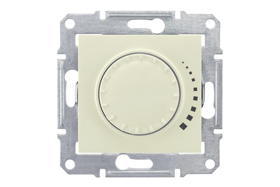 Диммер поворотный емкостный проходной Schneider Electric Sedna 25-325W SDN2200747