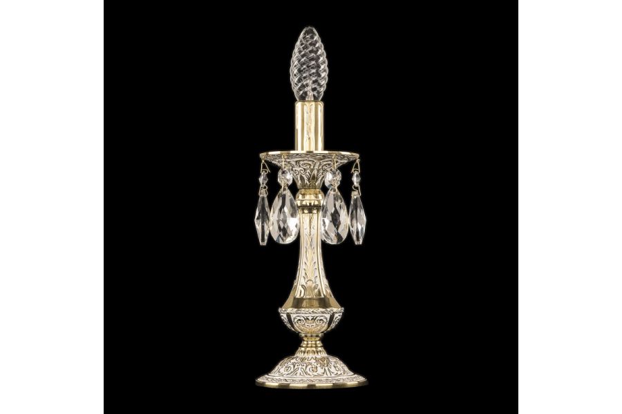 Настольная лампа Bohemia Ivele Crystal Florence 71100L/1-26 GW
