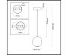 Подвесной светильник Odeon Light Jemstone 5084/5L