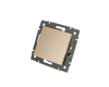 Механизм выключателя одноклавишный перекрёстный Arlight SWT-MKX1-PL-GD-V (250V, 10A) 049878