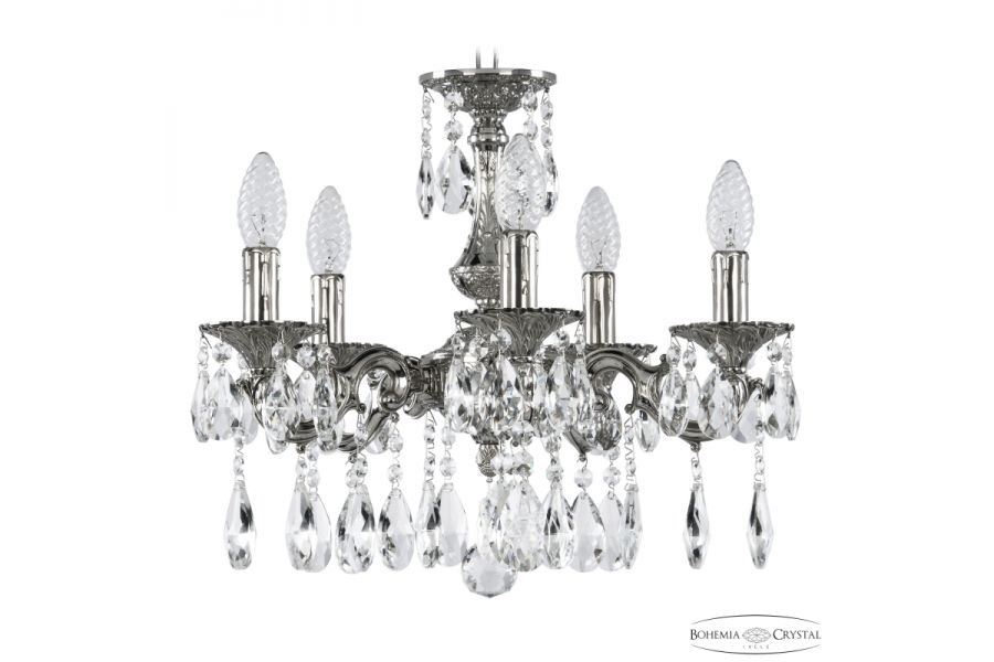 Подвесная люстра Bohemia Ivele Crystal Verona 72101/5/125 A Ni