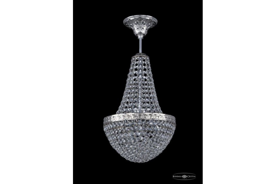 Люстра на штанге Bohemia Ivele Crystal 19321/H2/25IV Ni