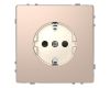Розетка Schneider Electric Merten D-Life 16A с/з и шторками MTN2400-6051