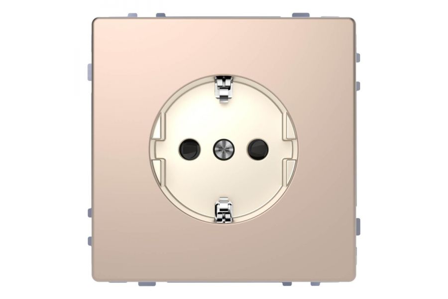 Розетка Schneider Electric Merten D-Life 16A с/з и шторками MTN2400-6051