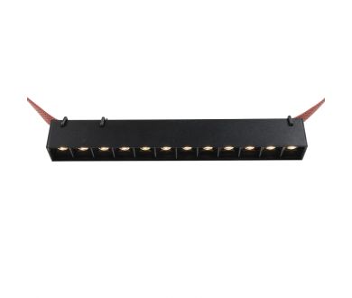 Купить Трековый однофазный светильник Denkirs Belty grill DK5570-BK Трековый однофазный светильник Denkirs Belty grill DK5570-BK