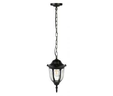 Уличный подвесной светильник ЭРА Галатея GBS-105-BL-0800 230В Е27 IP54 чёрный Б0071486