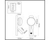 Настенный светильник Odeon Light Hightech Albergo 7164/9WL