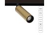 Трековый магнитный светильник Arte Lamp Linea A4660PL-1SG