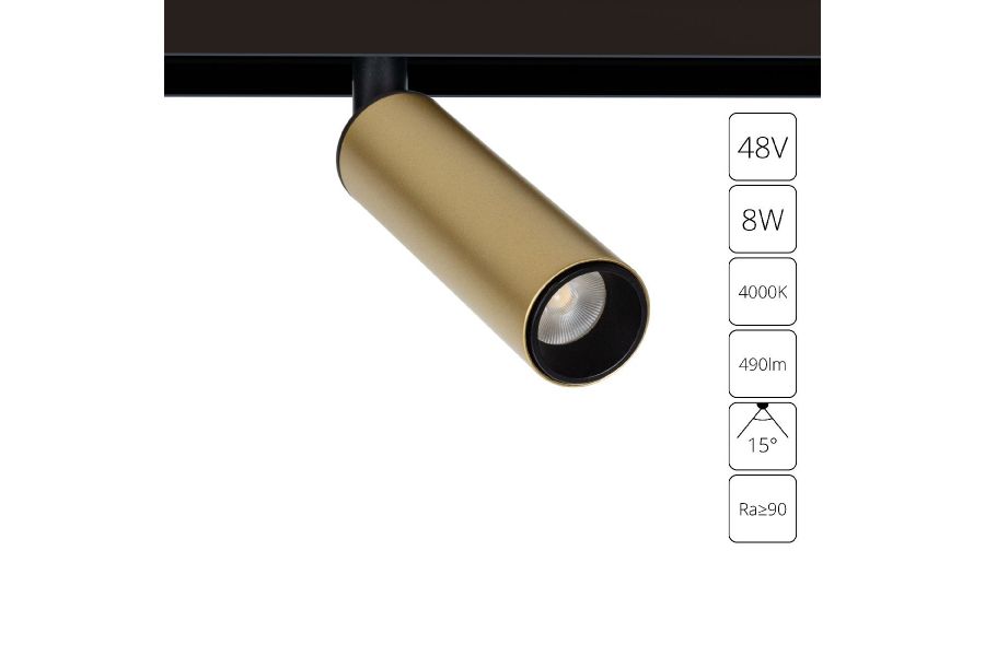 Трековый магнитный светильник Arte Lamp Linea A4660PL-1SG