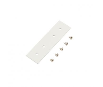 Коннектор прямой накладной для магнитного шинопровода Myfar Accessories for MagLine 23 MT0201-SC-W
