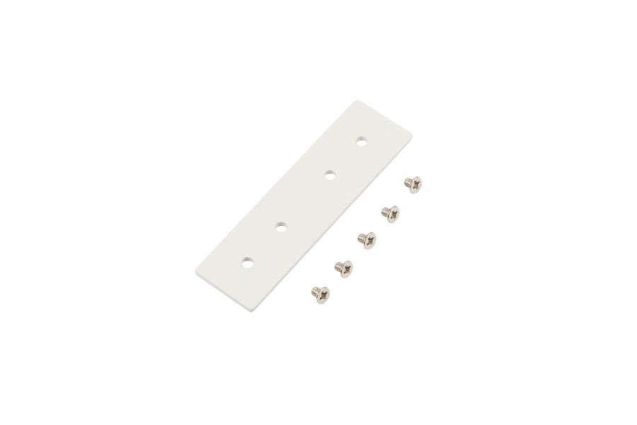 Коннектор прямой накладной для магнитного шинопровода Myfar Accessories for MagLine 23 MT0201-SC-W