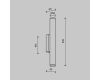 Настенный светильник Modestyle MS.101.450 AB
