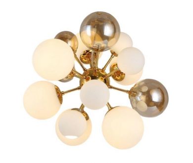 Подвесная люстра Lumina Deco Galaksida LDP 8565-10/16 GD+TEA