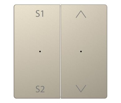Клавиша двойная Schneider Electric Merten D-Life MTN5227-6033
