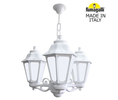 Уличный подвесной светильник Fumagalli SICHEM/ANNA 3L E22.120.S30.WYE27
