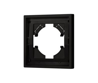 Рамка пластиковая на 1 пост Arlight FRM-TENDO-SFPL-1-BK 054642
