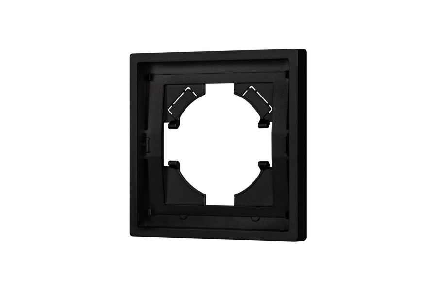 Рамка пластиковая на 1 пост Arlight FRM-TENDO-SFPL-1-BK 054642