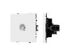Механизм спутниковой розетки Arlight SCT-NOBE-MST1-SFPL-WH (SAT) (Белый кварц) 054296
