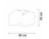 Потолочная люстра Vitaluce V28810-1/4PL