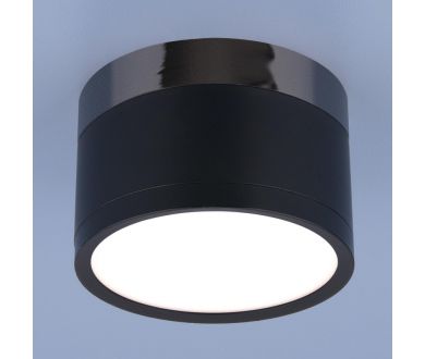 Потолочный светодиодный светильник Elektrostandard DLR029 10W 4200K черный матовый 4690389122019