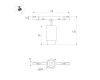 Трековый магнитный светильник Arlight MAG-MICROCOSM-SPOT-ZOOM-R59-12W Warm3000 (WH, 20-60 deg, 24V) (IP20 Металл) 052104