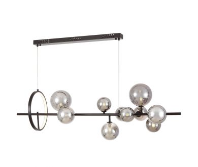 Подвесной светильник Lumina Deco LDP 7033-10 BK+GY