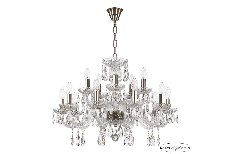 Подвесная люстра Bohemia Ivele Crystal 117/10+5/240 Pa
