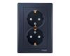 Розетка двойная Schneider Electric Sedna с/з со шторками SDN3000770