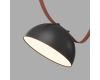 Трековый однофазный светильник Denkirs Belty Flow DK5561-BK