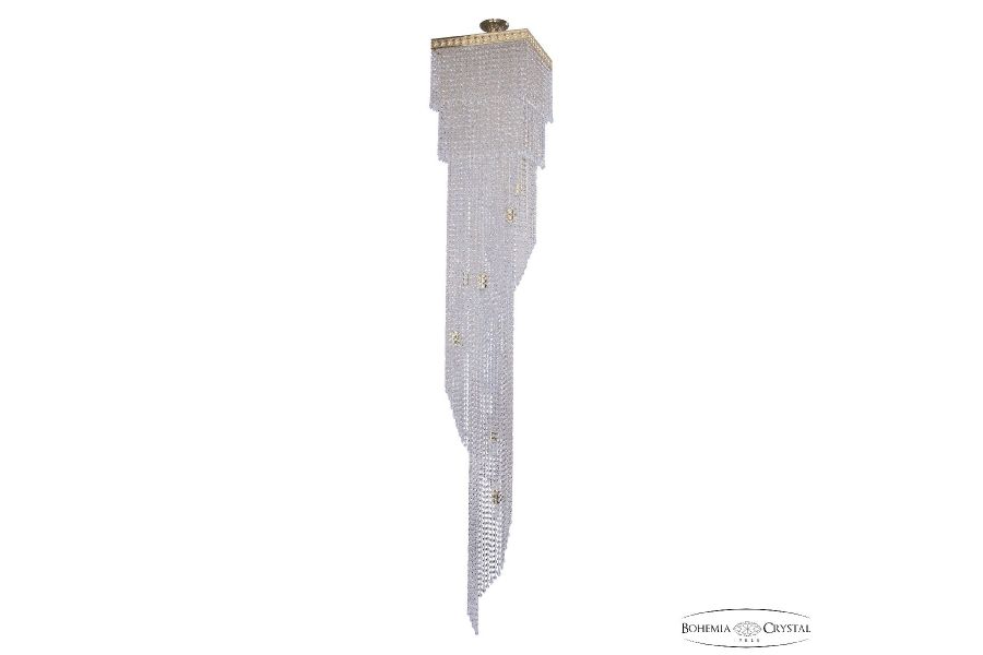 Каскадная люстра Bohemia Ivele Crystal 83112/40IV-250 G