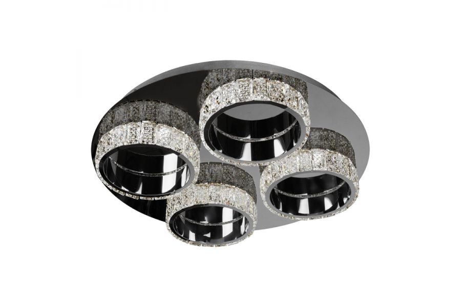 Потолочная светодиодная люстра iLedex CRystal ice MX7212-36 CR
