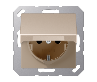 Розетка Schuko Jung EP1420KLCH