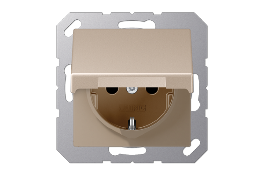 Розетка Schuko Jung EP1420KLCH
