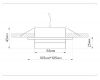 Встраиваемый светильник Ambrella Light GX53 Acrylic Tech Techno Spot TN52422