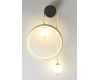 Бра Crystal lux RODRIGO AP20W LED BLACK/GOLD