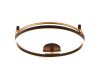 Потолочный светильник Crystal Lux FERNANDO PL72W LED BLACK/GOLD