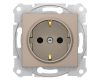 Розетка Schneider Electric Sedna с з/к со шторками 16A 250V SDN3001768