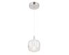 Подвесной светильник Crystal Lux BOX SP1 CHROME/TRANSPARENT